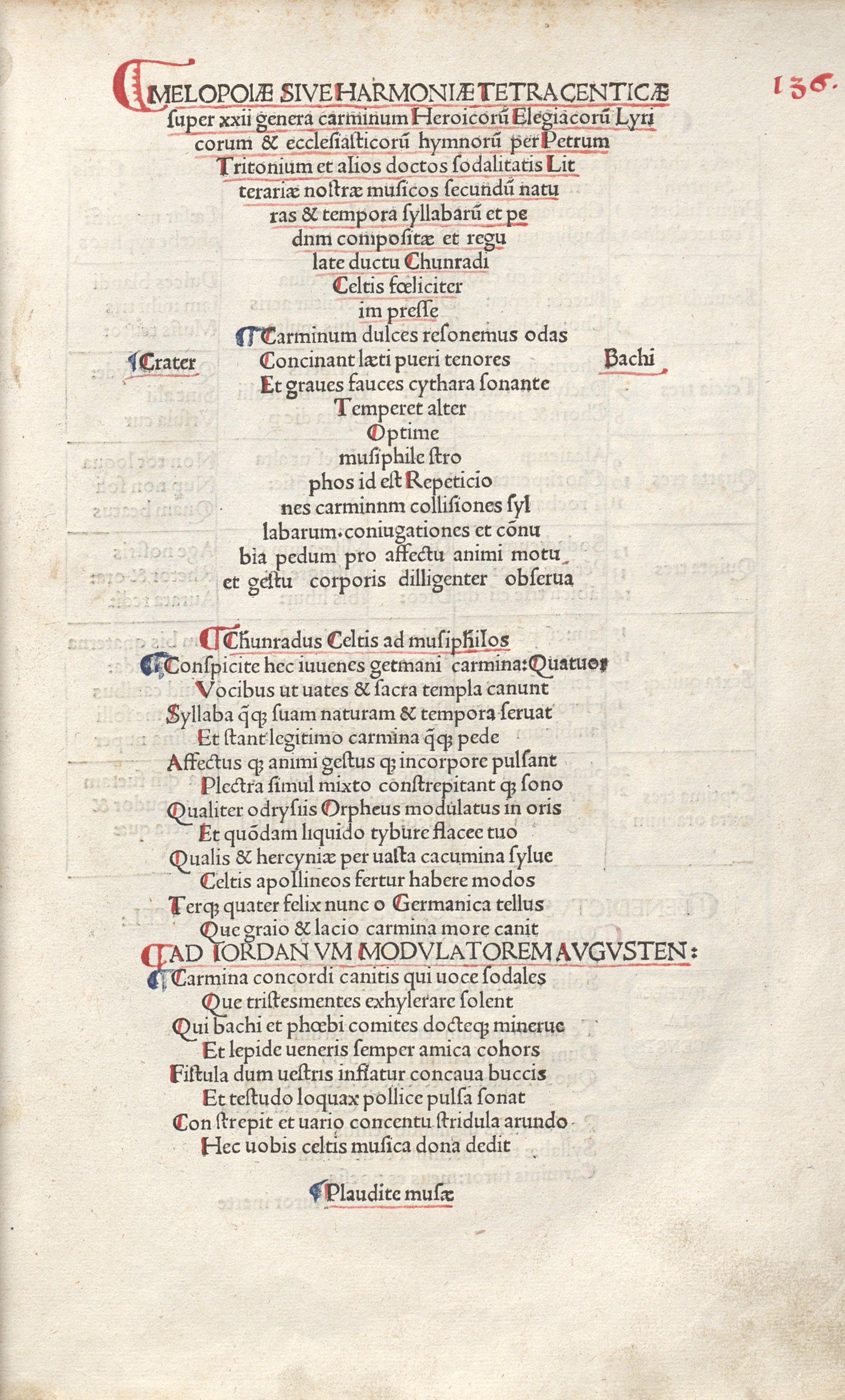 Abb. Melopoiæ 1507 Titelblatt