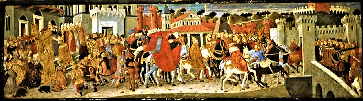 Abb. Einzug Friedrichs III. in Rom zur Kaiserkrönung, 1452