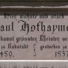 Abb. Hofhaimers Gedenktafel